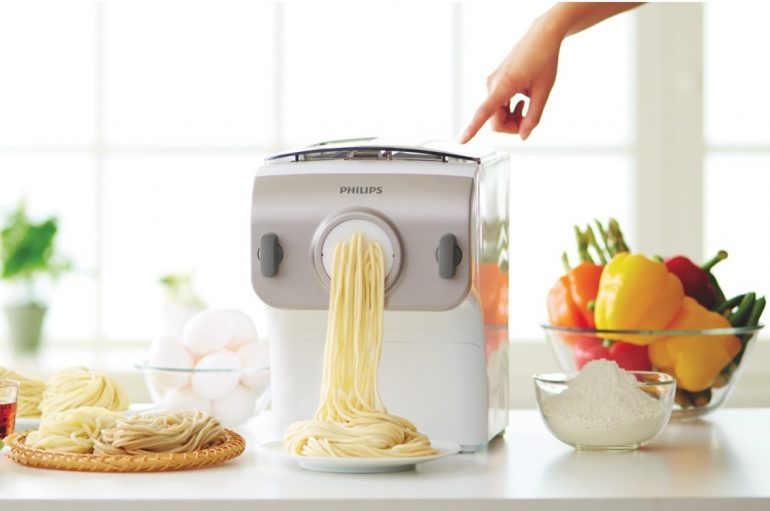 Des pâtes fraîches avec le Philips Pasta Maker