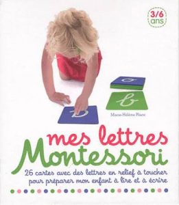 coffret Lettre rugueuses Montessori Nathan