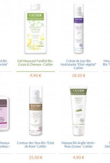 Sélection de marques et produits naturels à petits prix