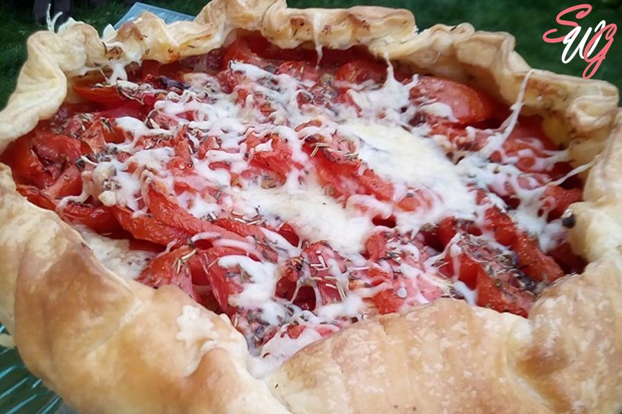 tarte tomates coeur de boeuf