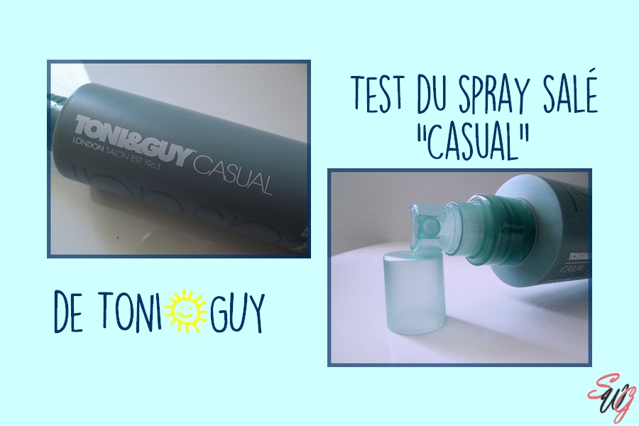 Test du spray salé de TONI and GUY