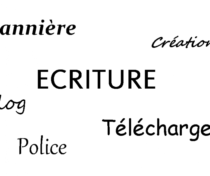 Télécharger une police d’écriture