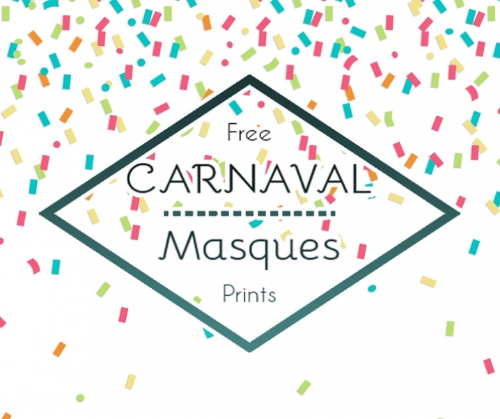 Masques de Carnaval – Free Printable