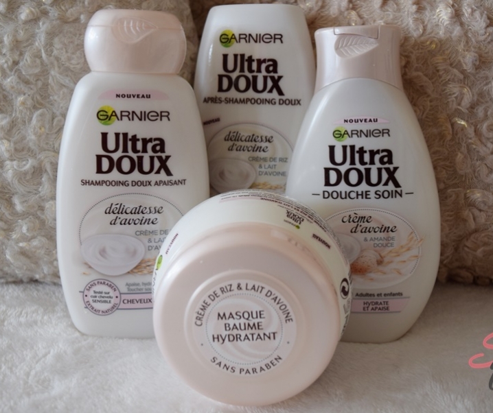 Délicatesse d’Avoine d’Ultra Doux, corps et cheveux