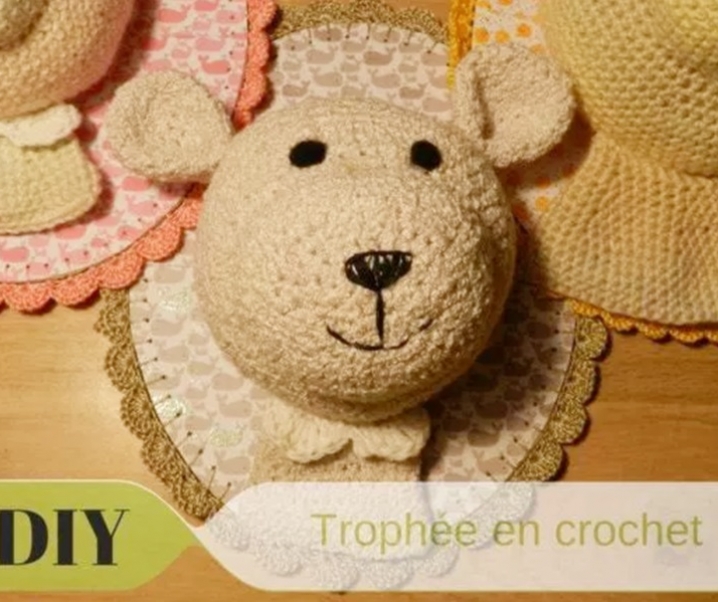 DIY du trophée en crochet