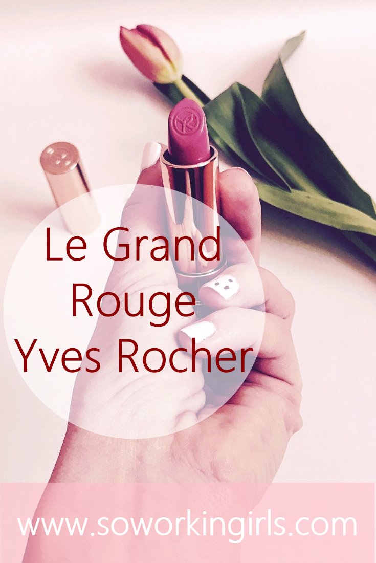 On vous présente le tout nouveau grand rouge de chez Yves Rocher.