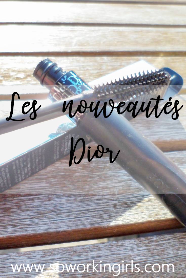 Nous vous présentons les nouveautés Dior. Ici le mascara Diorshow Pump'n Volume et l'encre à lèvres Lip Tatoo