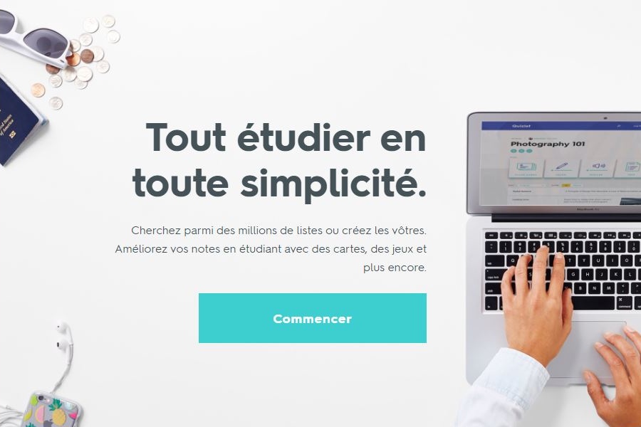 Quizlet, une application qui nous aide à travailler