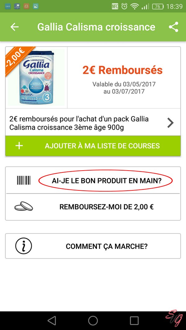 Verification produit Quoty