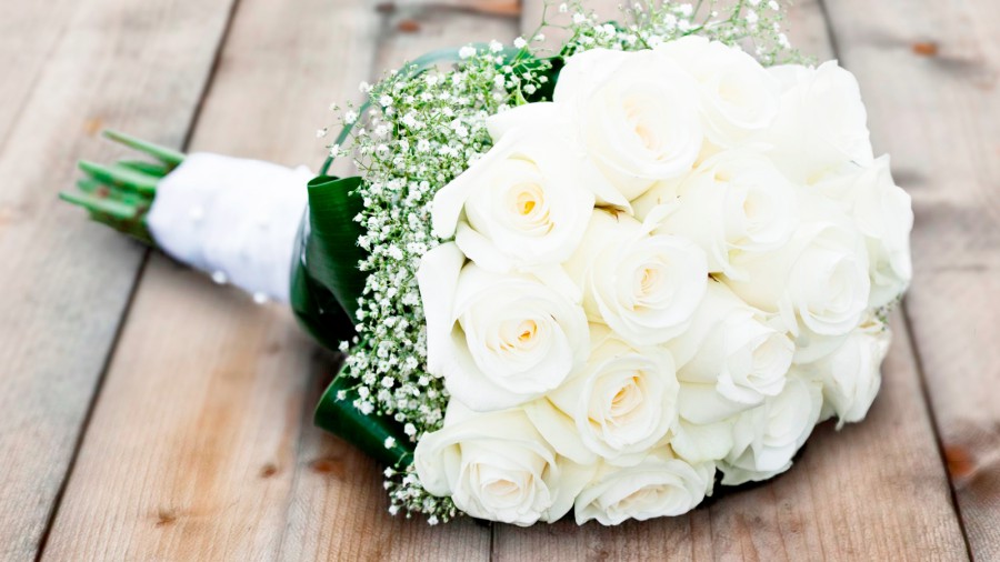 Bouquet de fleurs de la mariée