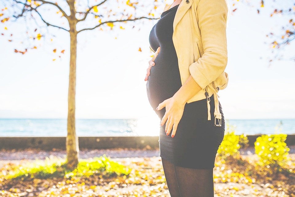 Femme en début de grossesse