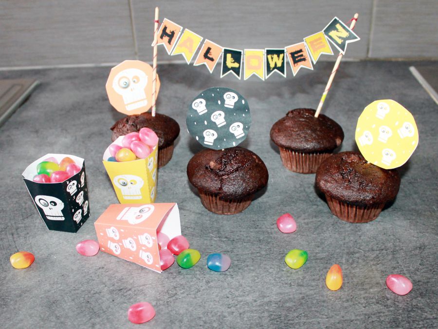 Décorations de table pour Halloween chez les So Workin'Girls