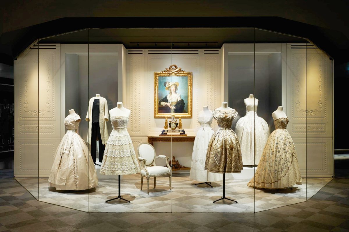 L'exposition Christian Dior