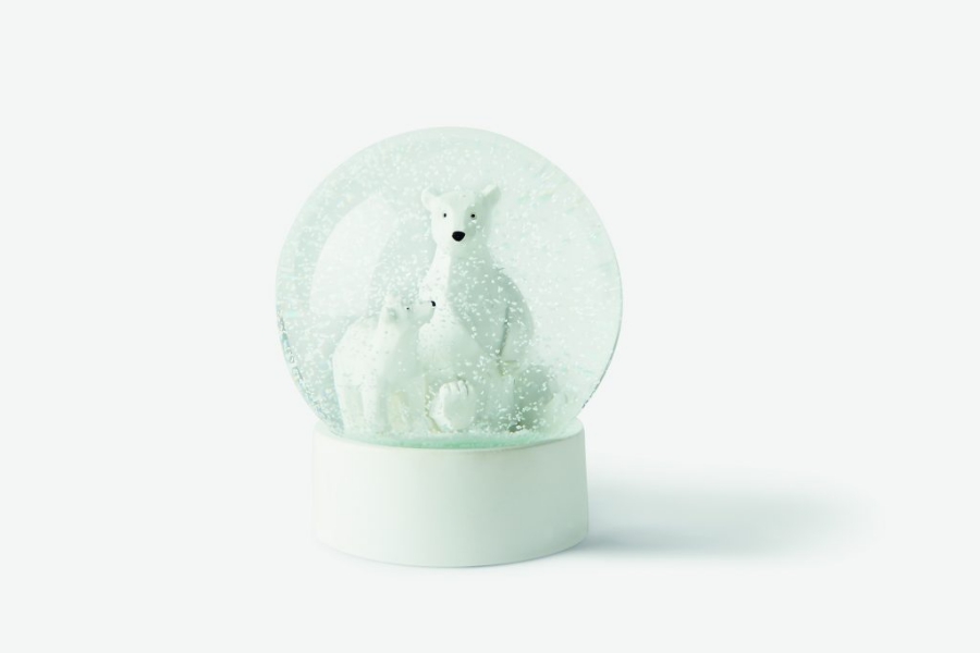 Boules de neige avec des ours polaires