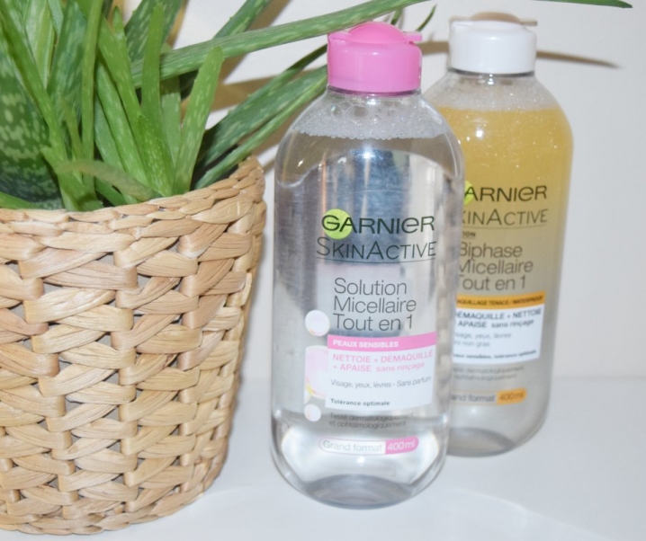 Les solutions micellaires tout en 1 de Garnier