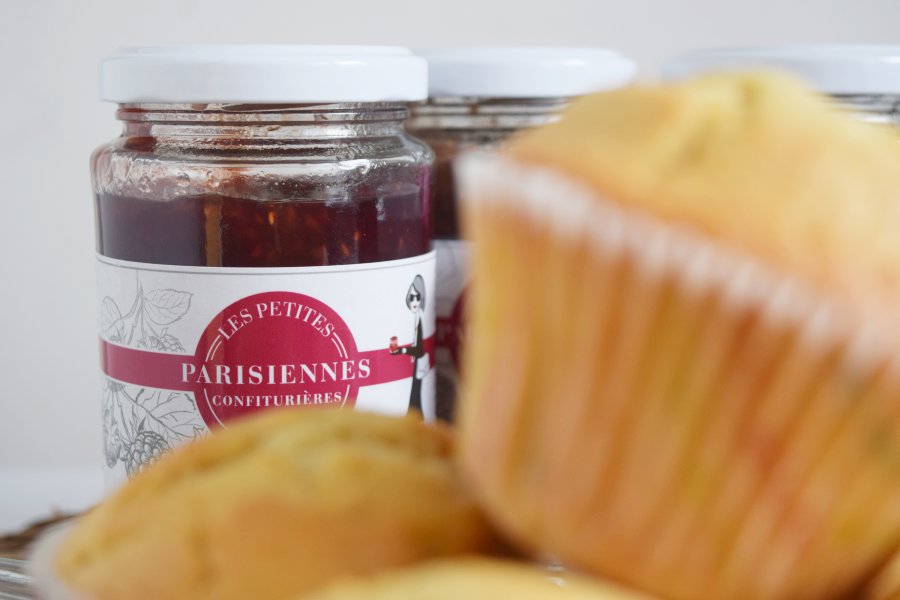 Recette de muffins gourmands à la confiture, les petites parisiennes confiturières