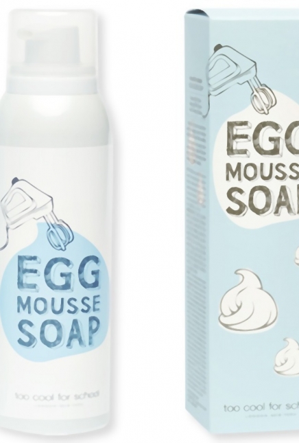 Egg Mousse Soap : se nettoyer le visage avec des oeufs