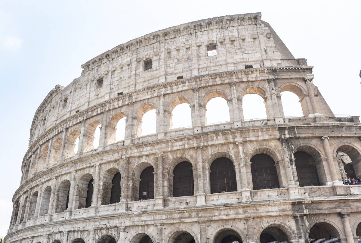 Le Colisée de Rome en Italie