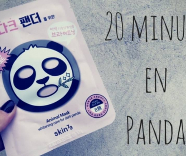 Masque Panda de skin79, le moment cocooning !
