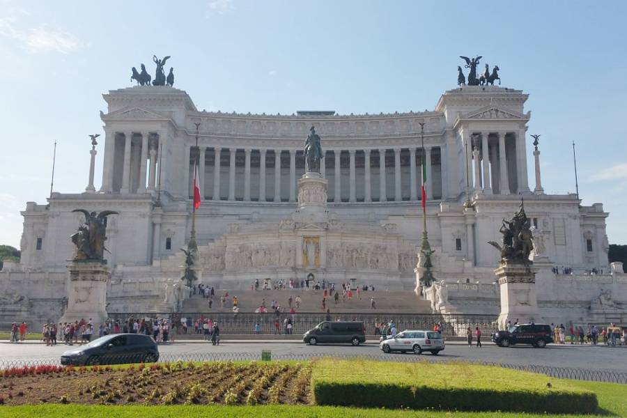 Vittoriano à Rome en Italie