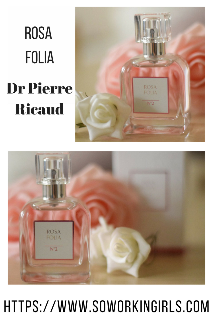 Nouveauté parfum de chez Dr Pierre Ricaud, rosa folia