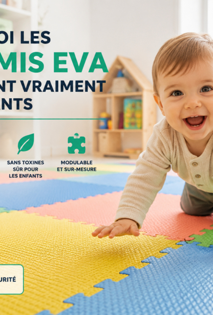 Pourquoi les tatamis EVA protègent vraiment vos enfants ?