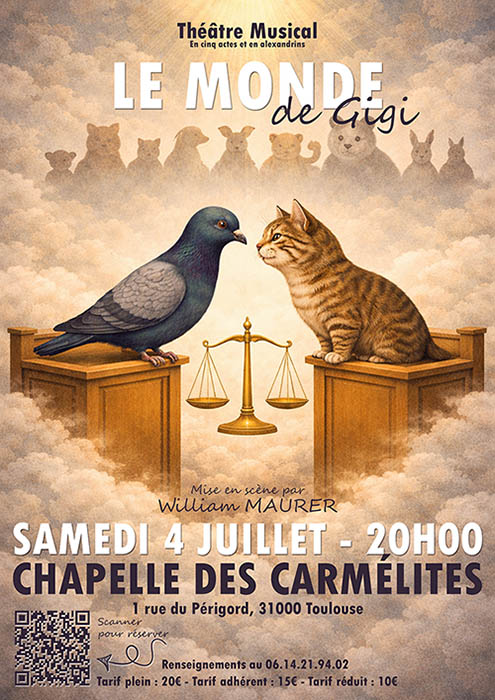 Le Monde de Gigi un spectacle original à Toulouse